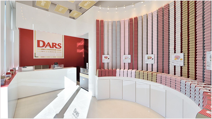 期間限定スイーツショップ「DARS BRAND SHOP」プロデュース