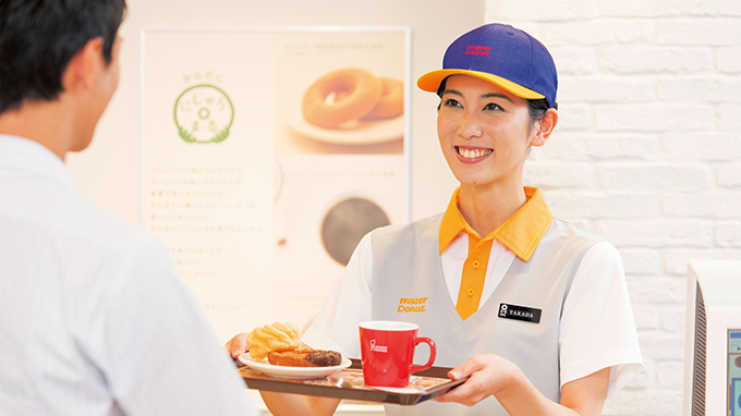 「ミスタードーナツ」ユニフォームデザイン