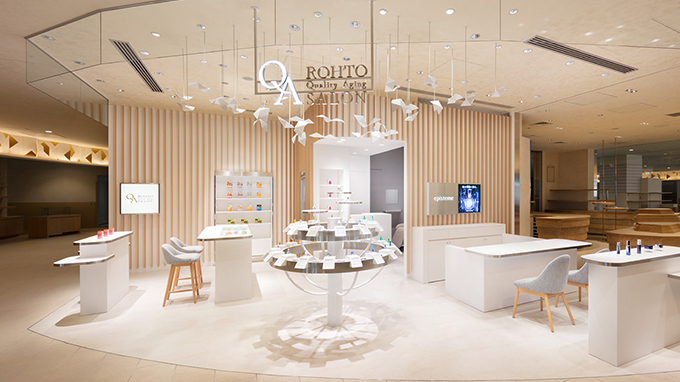 ロート製薬コンセプトショップ 「ロートQualityAgingサロン」プロデュース